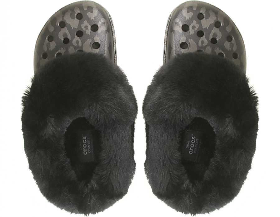 mammoth luxe metallic lined clog