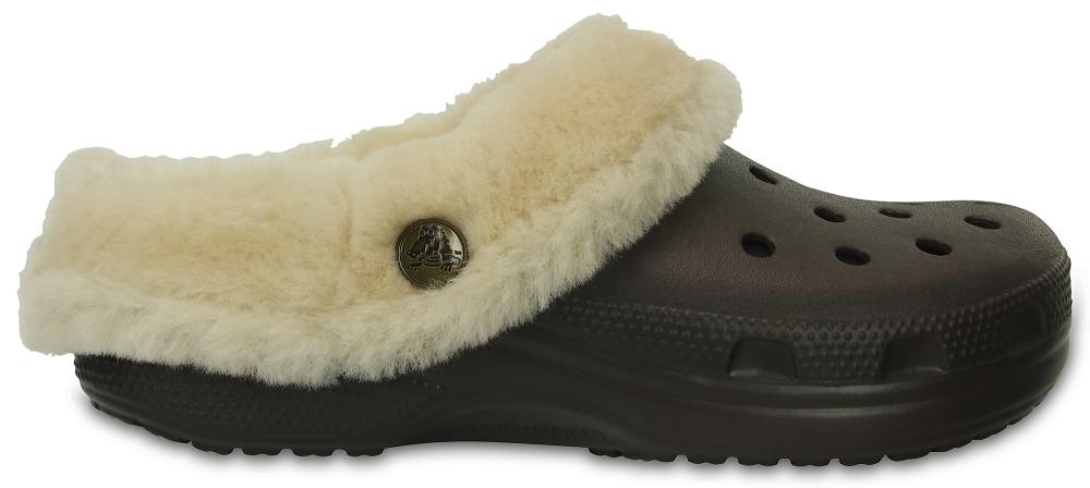 crocs classic luxe lined slipper