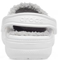 Crocs Baya Lined Clog White/light grey