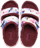 Crocs Classic Cozzy Tie Dye Sandal Garnet/Multi