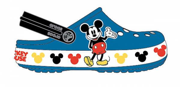 Kids Crocs Fun Lab Disney Mickey Mouse Band Clog