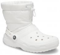 Crocs Classic Lined Neo Puff Boot white / white