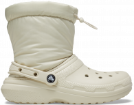 Crocs Classic Lined Neo Puff Boot BONE