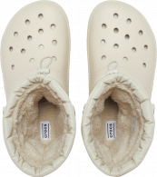 Crocs Classic Lined Neo Puff Boot BONE