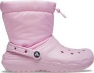 Crocs Classic Lined Neo Puff Boot Ballerina Pink