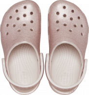 CROCS CLASSIC GLITTER KIDS CLOG T 206992 Quartz Glitter