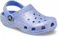 CROCS CLASSIC GLITTER KIDS CLOG T 206992 Moon Yelly