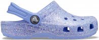 CROCS CLASSIC GLITTER KIDS CLOG T 206992 Moon Yelly