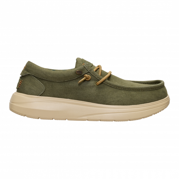 Burnt Olive / Boulder Tan