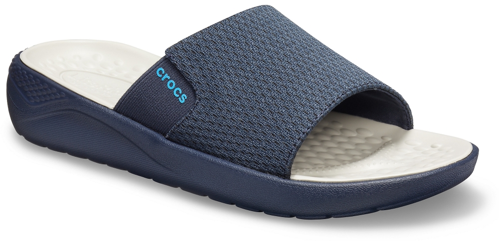 crocs men's literide mesh slide sandal