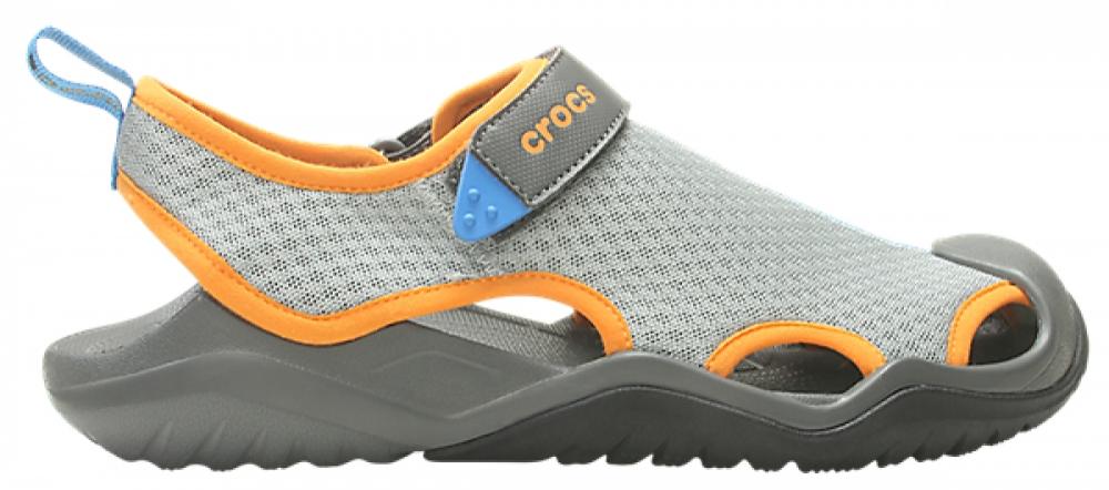 crocs swiftwater mesh deck sandal