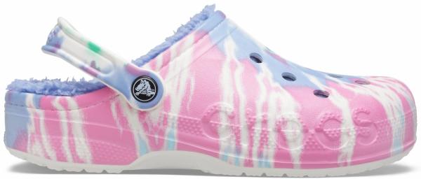 Crocs Baya Lined Tie Dye Graphic Clog