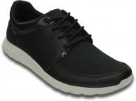 Mens Crocs Kinsale Lace-Up Black/Pearl