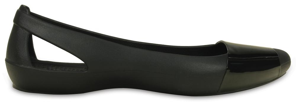 crocs sienna shiny flat