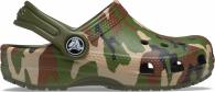 Crocs Classic Printed Clog Kids army green/multi