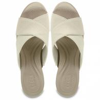 Crocs Leigh II XStrap Wedge  oyter/cobble