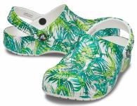 Baya Seasonal Printed Clog white/tropical