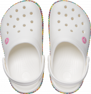 Crocband Gem Band KidsS Clog White