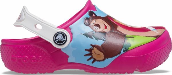 Crocs FL Masha Bear Patch Clog Kids