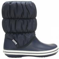 Women’s Winter Puff Boot Navy / White