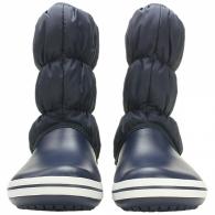 Women’s Winter Puff Boot Navy / White