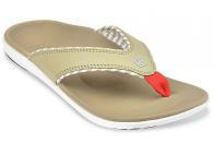 Spenco Yumi Sandal W candy stripe tan