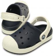 Kids Crocs Bump It Clog Navy / Oyster