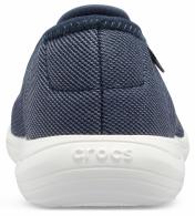 Womens Crocs Reviva Flat Navy / White