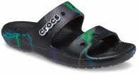 Crocs Classic Out Of This World Sandal Black/lightning bolts