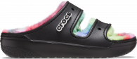 Classic Cozzy Spray Dye Clog Black/Multi