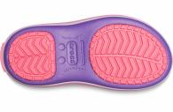 Kids Crocband LodgePoint Boot  Lavender / Neon Purple