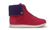 Crocs Lo Pro Suede Hi Top Sneaker pomegranate/mulberry