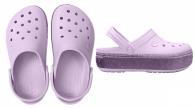 Crocs Crocband Platform Clog GS lavender/sparkle