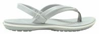 Kids’ Crocband™ Strap Flip Light Grey