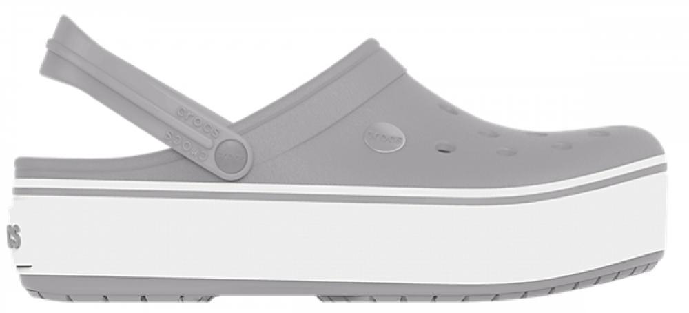 Crocband platform deals bold color clog