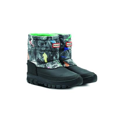 HUNTER WOMENS INSULATED SNOW BOOT SHORT