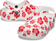 Crocs Classic Retro Resort Clog White / Flame