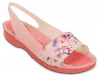 Womens ColorBlock Soft Floral coral