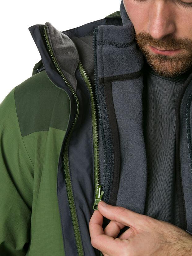 Green Berghaus Mens Activity Fleece Jacket