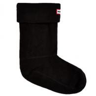 HUNTER FLEECE WELLY SOCKS FOR KIDS Black