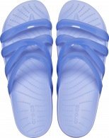 CROCS SPLASH GLOSSY STRAPPY SANDAL W Moon Jelly
