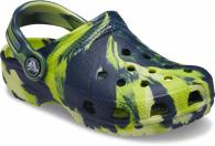 Crocs Classic Marbled Clog Navy / Multi