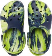 Crocs Classic Marbled Clog Navy / Multi