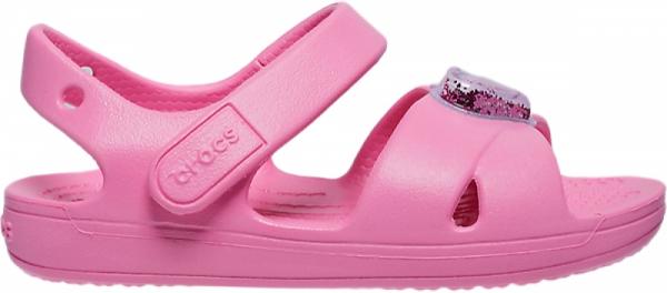 Crocs Classic Cross Strap Charm Sandal