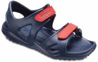 Crocs Swiftwater River Sandal Kids Navy / Flame