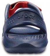 Crocs Swiftwater River Sandal Kids Navy / Flame