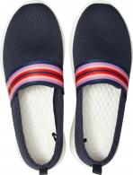 Crocs Literide Mesh Slip On Women Navy Colorblock / Navy